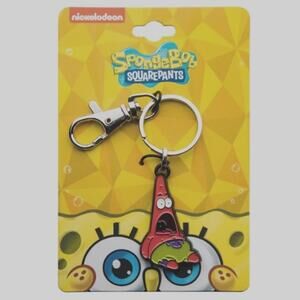 Nickelodeon Surprised Patrick Keychain | NEW